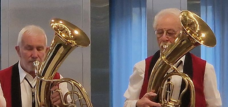 Tenorhorn / Bariton: Karl Hauenstein (Musikalischer Leister), Hanspeter Metzger